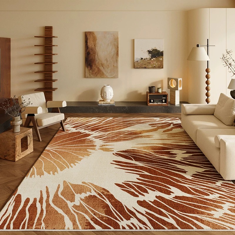 Outdoor Lighting Mid Century Modern - Mid-century Modern Style Living Room Carpet
