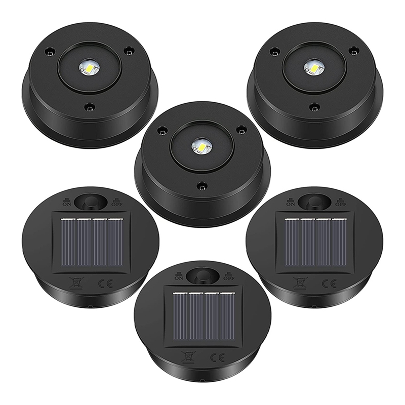 Outdoor Lighting Company - 6 Pcs Solar Lights Replacement Top
