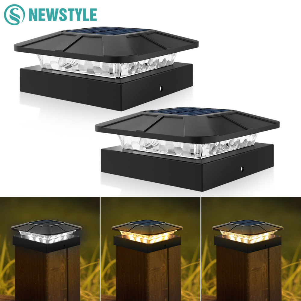 Post Cap Light - Outdoor Solar Post Cap Lights 3