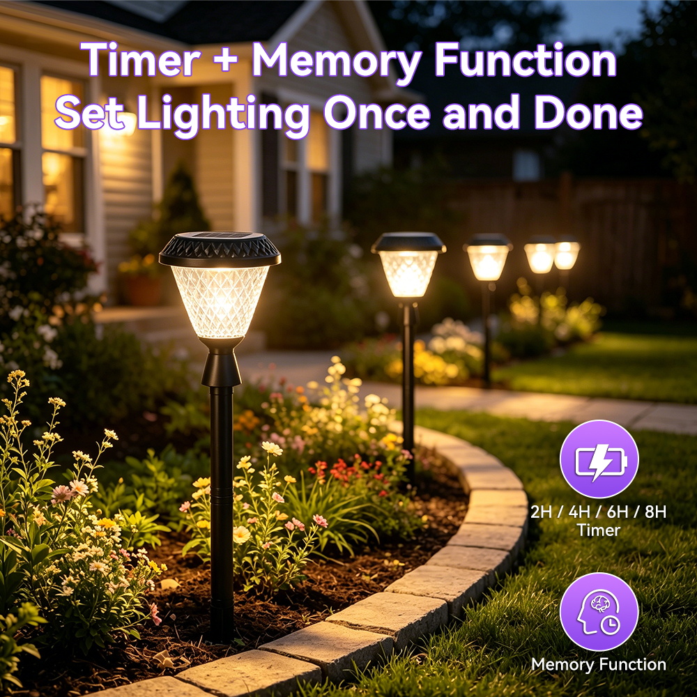Post Cap Light - Solar Post Cap Light IP65 Waterproof