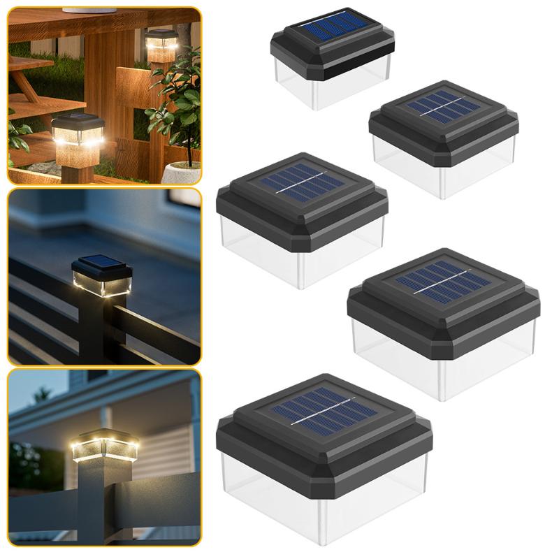 Post Cap Light - Solar LED Post Cap Light for