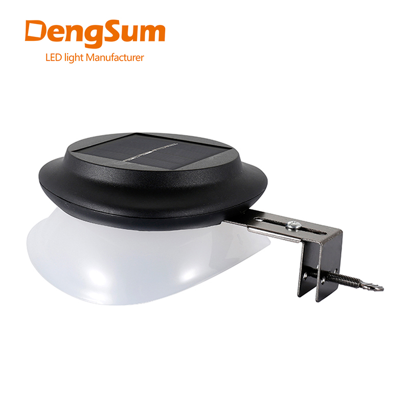 Post Cap Light - 9 LED UFO Solar Street Lights