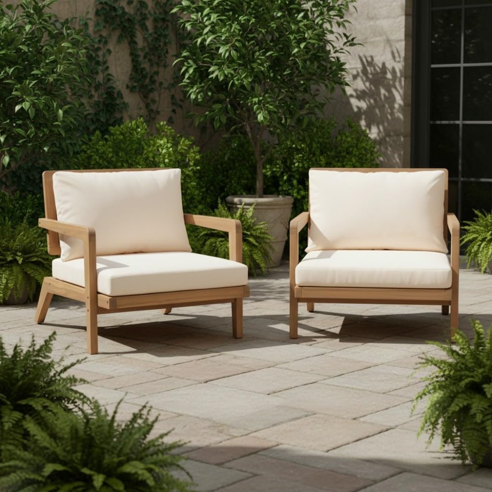 Outdoor Lighting Mid Century Modern - Set of 2 Mid Century Modern