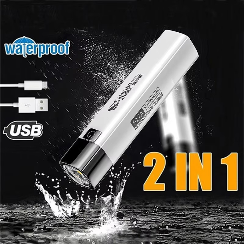 Outdoor Lighting Permanent - USB Rechargeable Super Bright LED Flashlight
