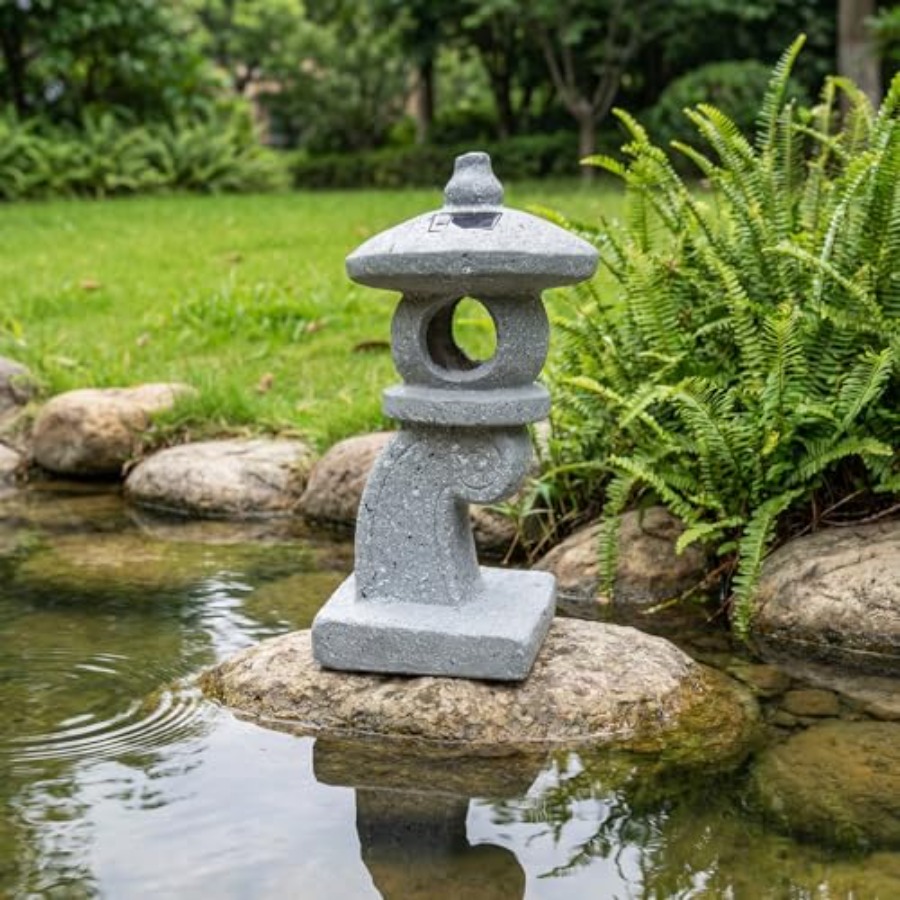 14'' High Asian Solar-Powered  - огляд і ціна Outdoor Lighting Japan