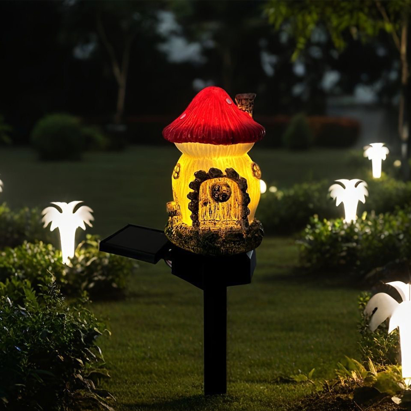Solar Powered Mushroom Lights  - огляд і ціна Outdoor Lighting Architectural