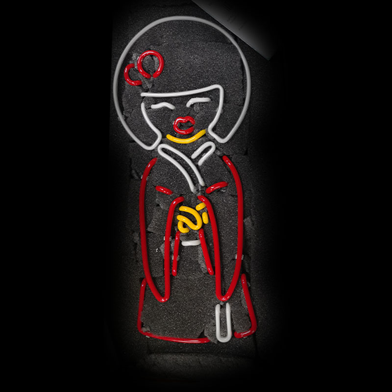 Neon Sign Japan Girl in kimono - огляд і ціна Outdoor Lighting Japan