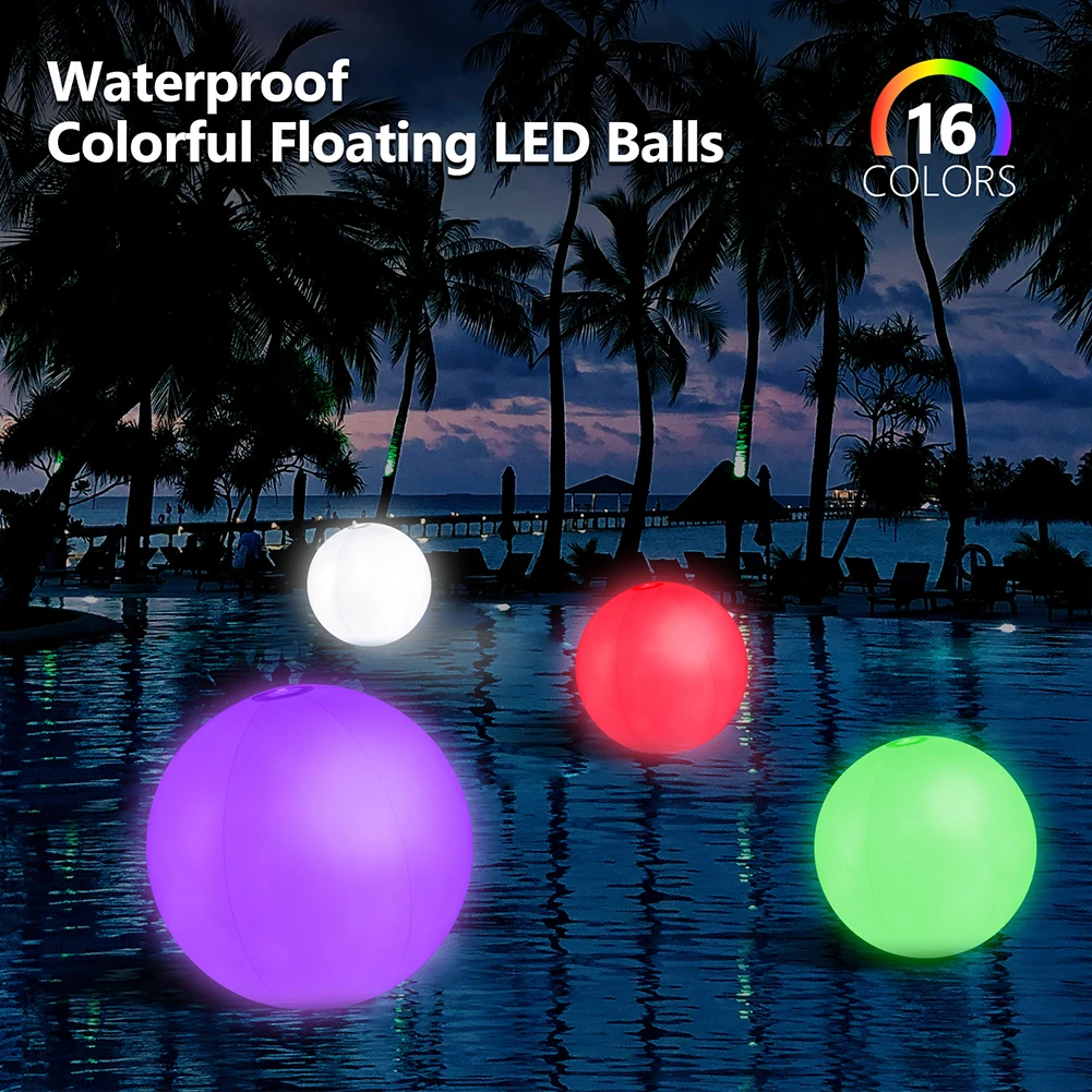 Inflatable Pool Beach Ball 16  - огляд і ціна Outdoor Lighting Around Pool