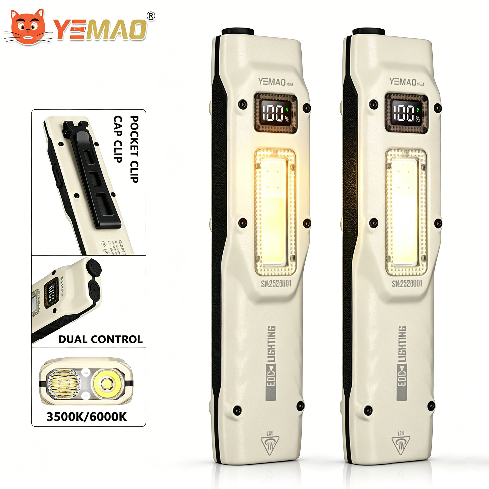 Portable 880LM YEMAO M28 Ultra - огляд і ціна Zinc Outdoor Lighting