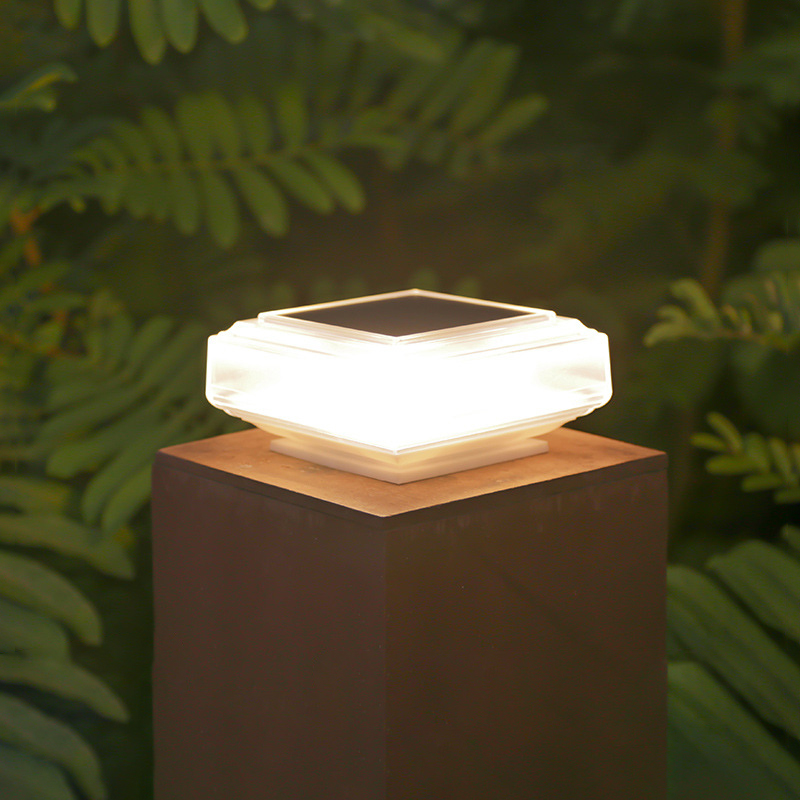 Modern Transparent Solar Post  - огляд і ціна Post Cap Light