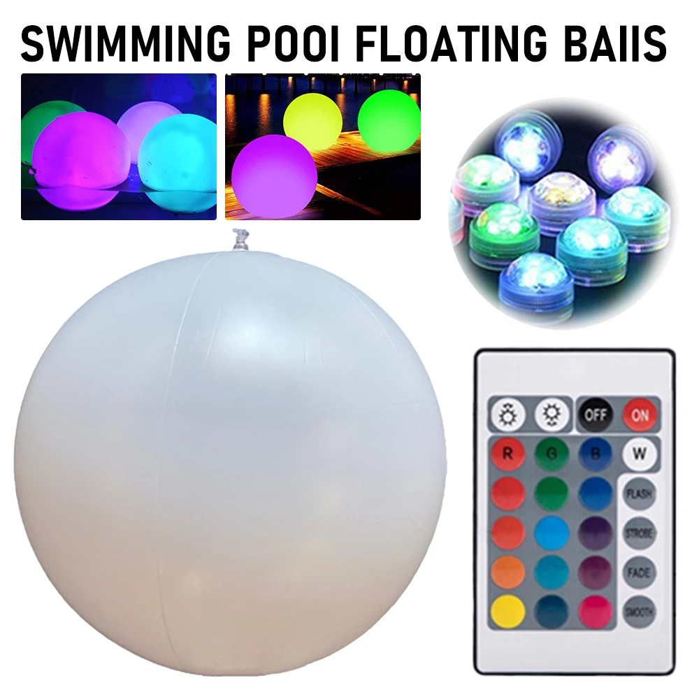 60/90cm Luminous LED Throwing  - огляд і ціна Outdoor Lighting Around Pool