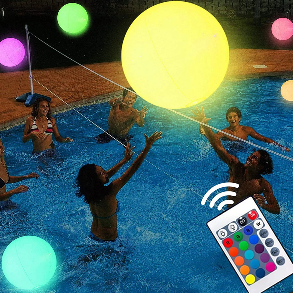 60/90cm Luminous LED Throwing  - огляд і ціна Outdoor Lighting Around Pool