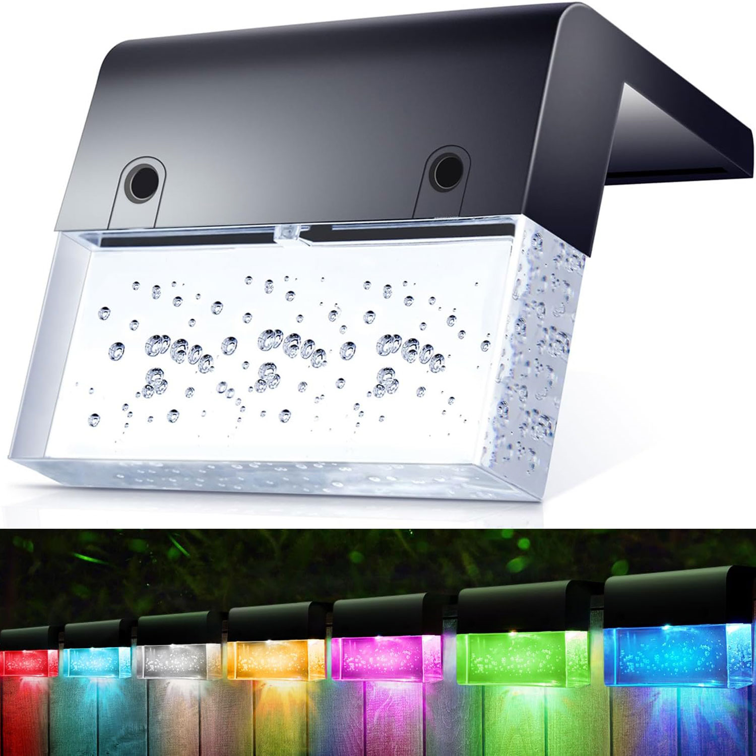 Solar Fence Lights Outdoor Wat - огляд і ціна Post Cap Light