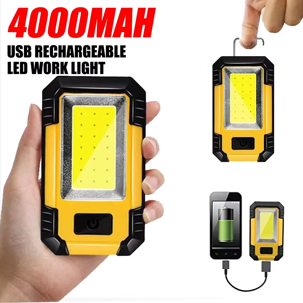 Rechargeable 4000MaH Work Ligh - огляд і ціна Zinc Outdoor Lighting