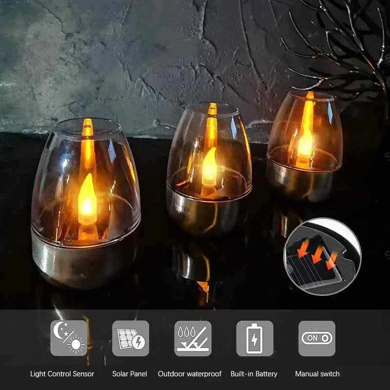 LED Stainless Steel Solar Cand - огляд і ціна Outdoor Lighting Company