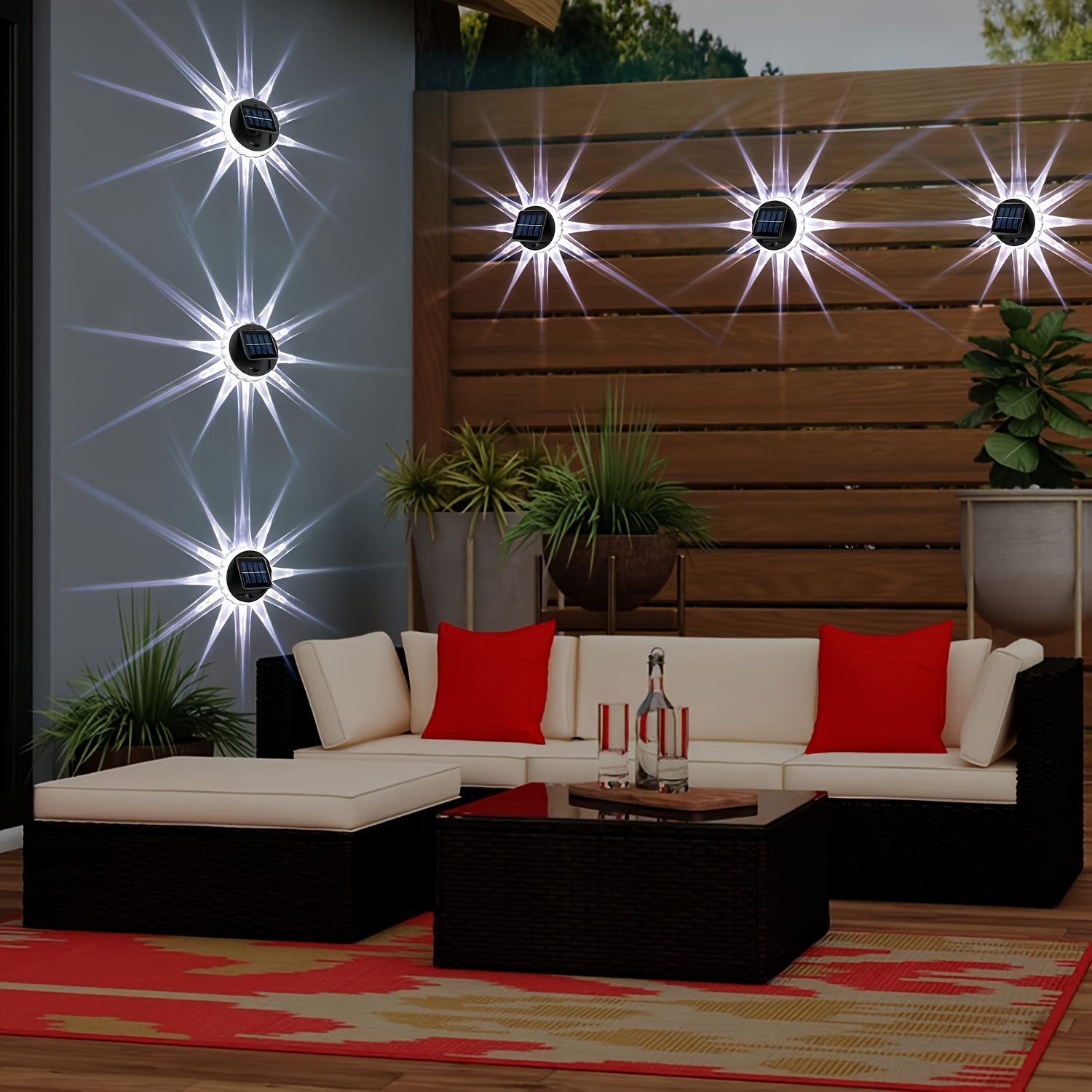 4 Packs Waterproof LED Decorat - огляд і ціна Outdoor Lighting Around Pool