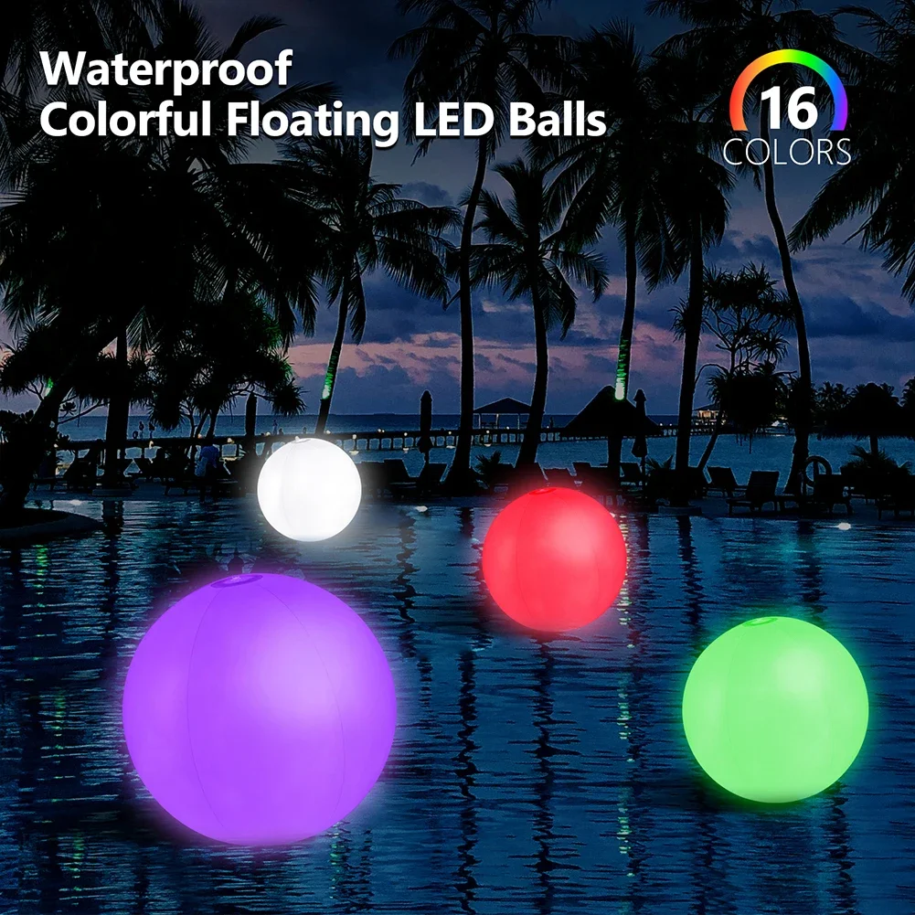 Inflatable Pool Beach Ball 16  - огляд і ціна Outdoor Lighting Around Pool