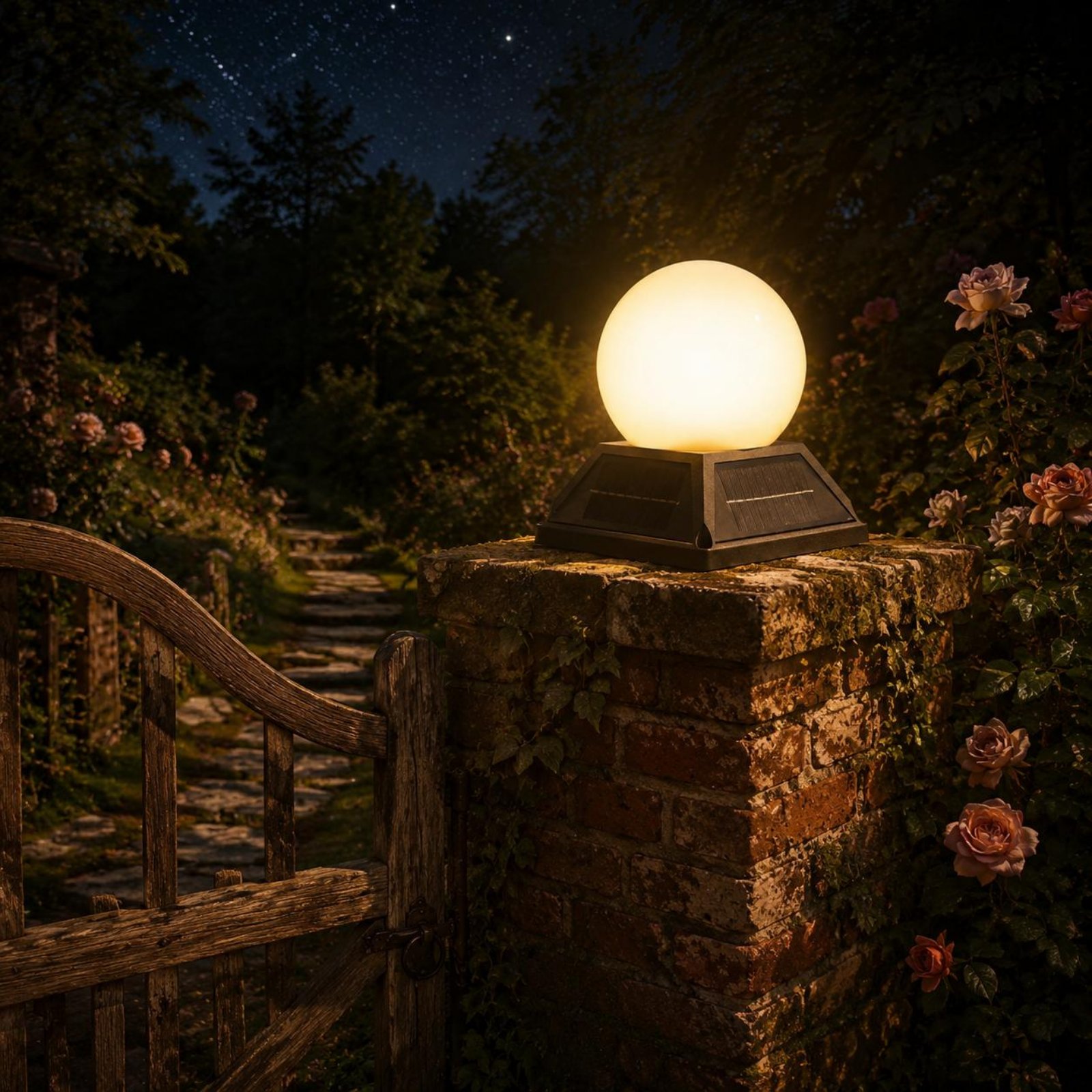 Solar Post Cap Light Wireless  - огляд і ціна Post Cap Light