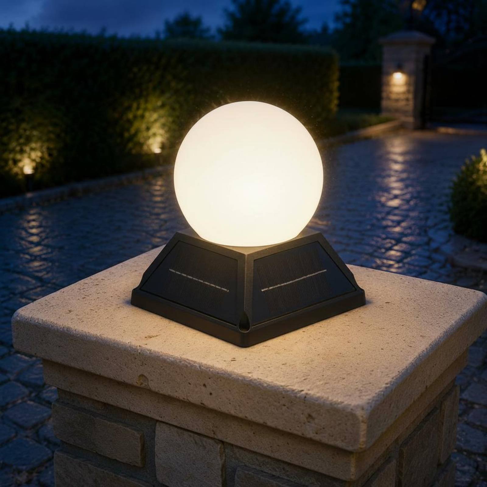 Solar Post Cap Light Wireless  - огляд і ціна Post Cap Light