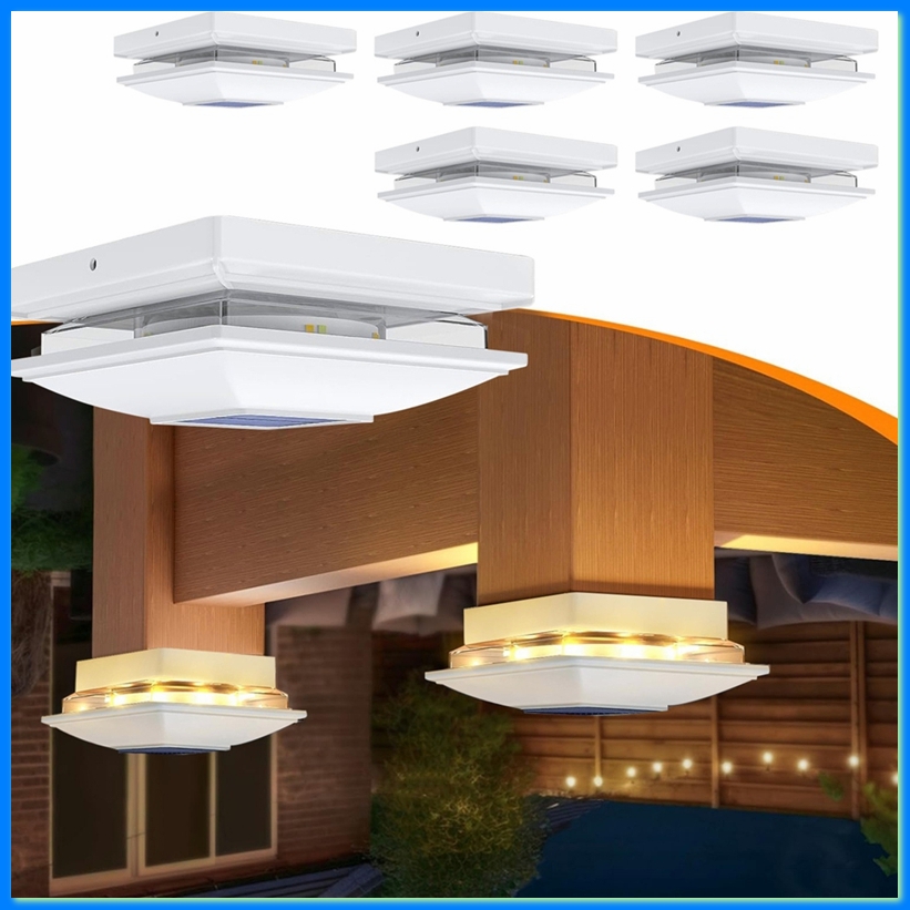 4 Pack Solar Post Cap Lights O - огляд і ціна Post Cap Light