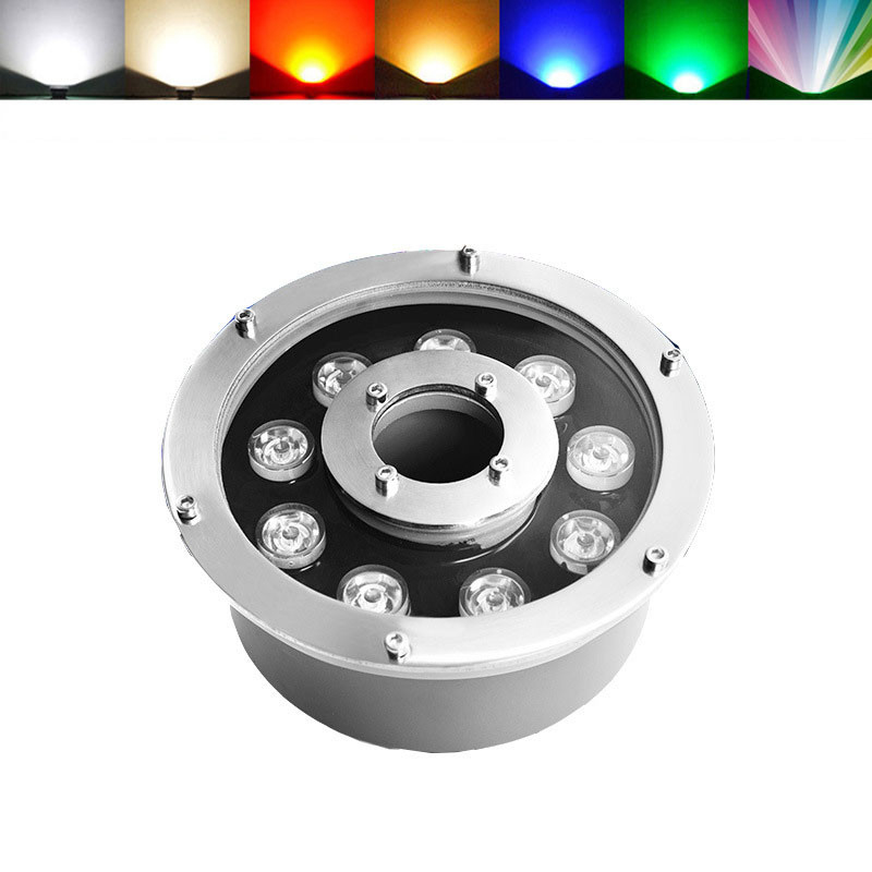 RGB LED Fountain Lamps 12V 24V - огляд і ціна Outdoor Lighting Around Pool