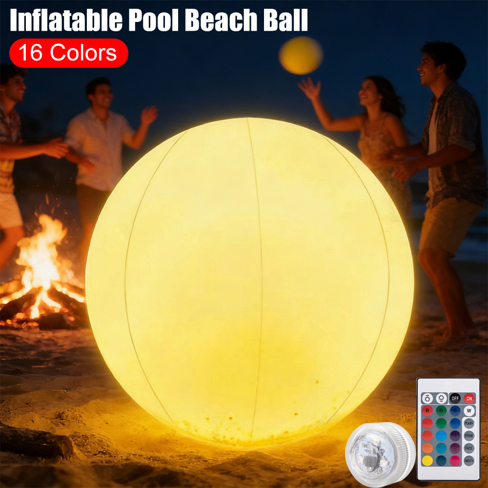 Inflatable Pool Beach Ball Lum - огляд і ціна Outdoor Lighting Around Pool