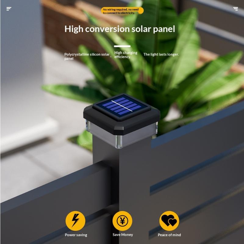 Solar LED Post Cap Light for O - огляд і ціна Post Cap Light