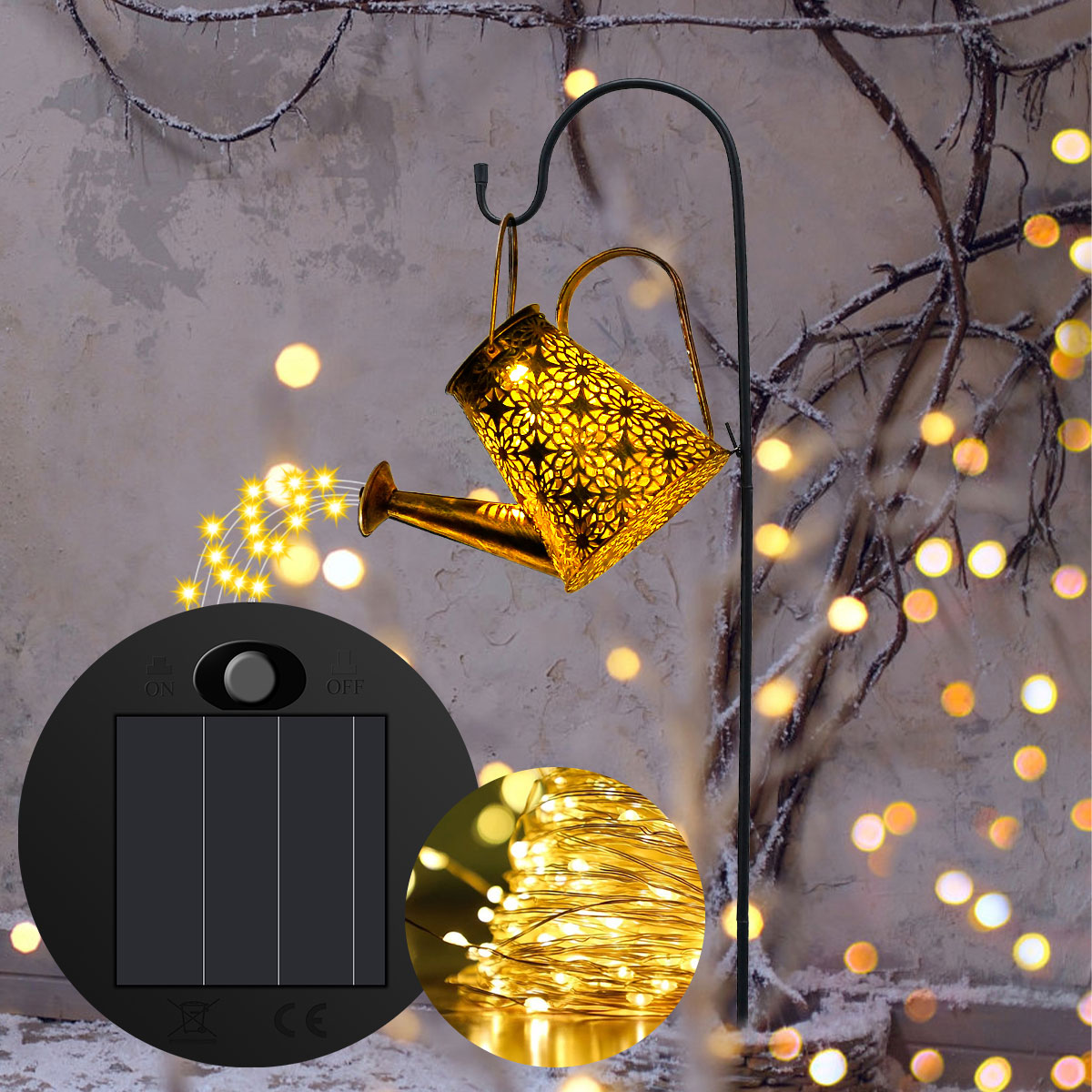 Solar Lantern Light Replacemen - огляд і ціна Post Cap Light