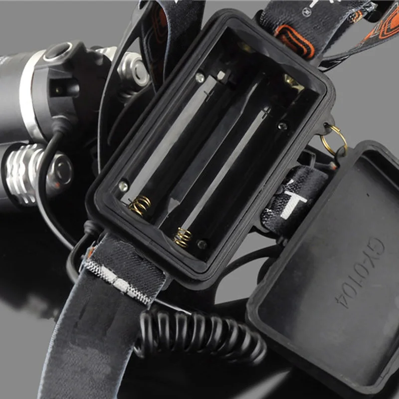 High Power LED Headlamp 18650  - огляд і ціна Zinc Outdoor Lighting