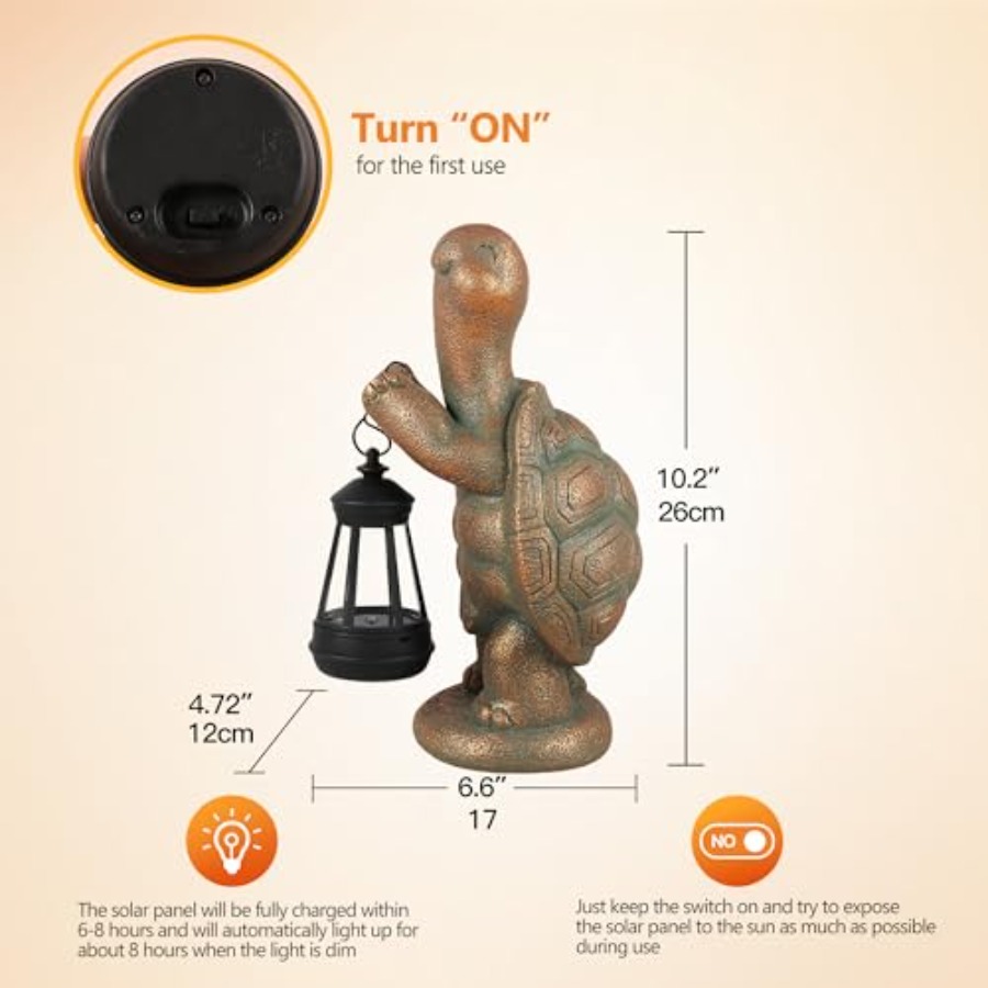Turtle Solar Powered Outdoor G - огляд і ціна Outdoor Lighting Japan