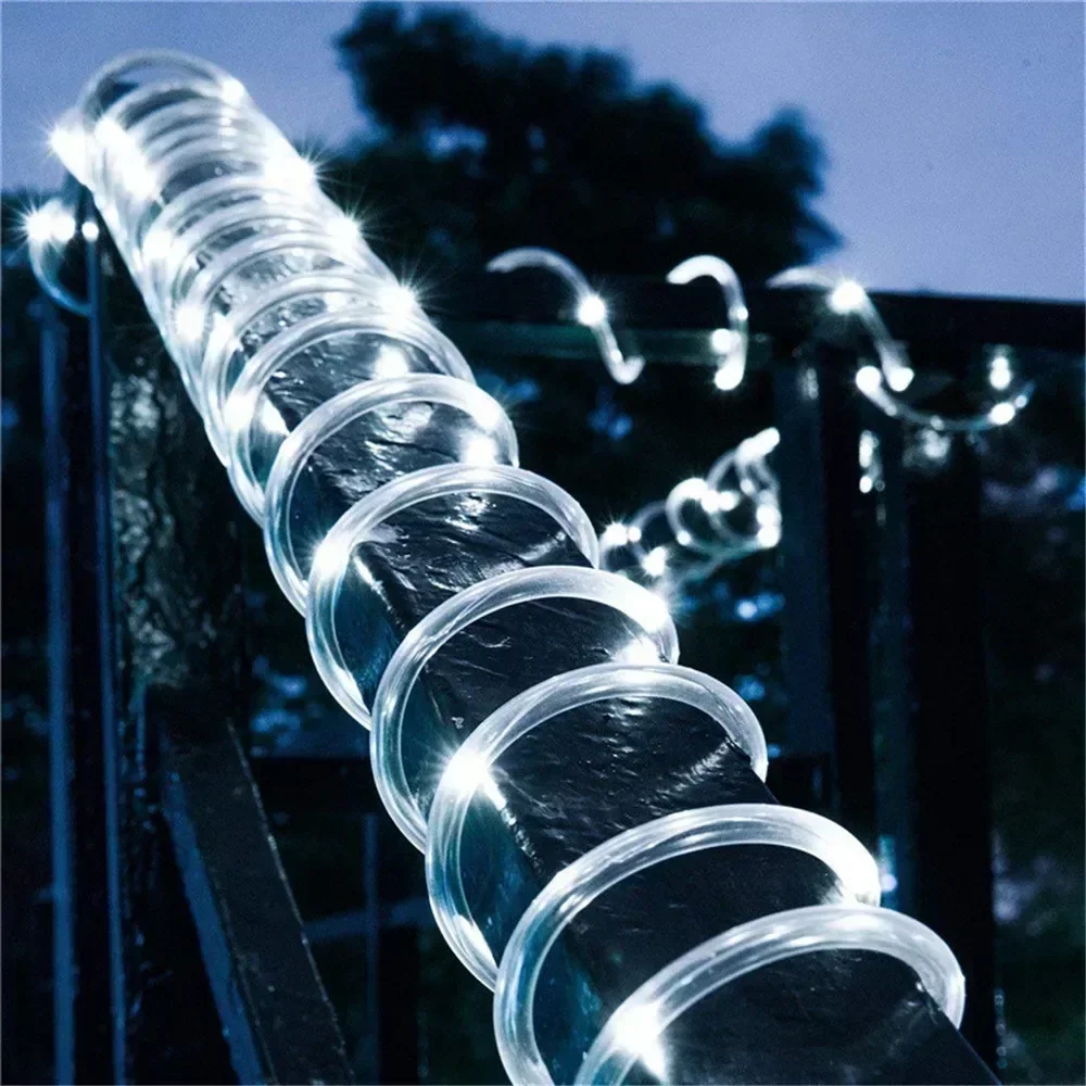 Solar Rope Lights Outdoor Blue - огляд і ціна Outdoor Lighting Company