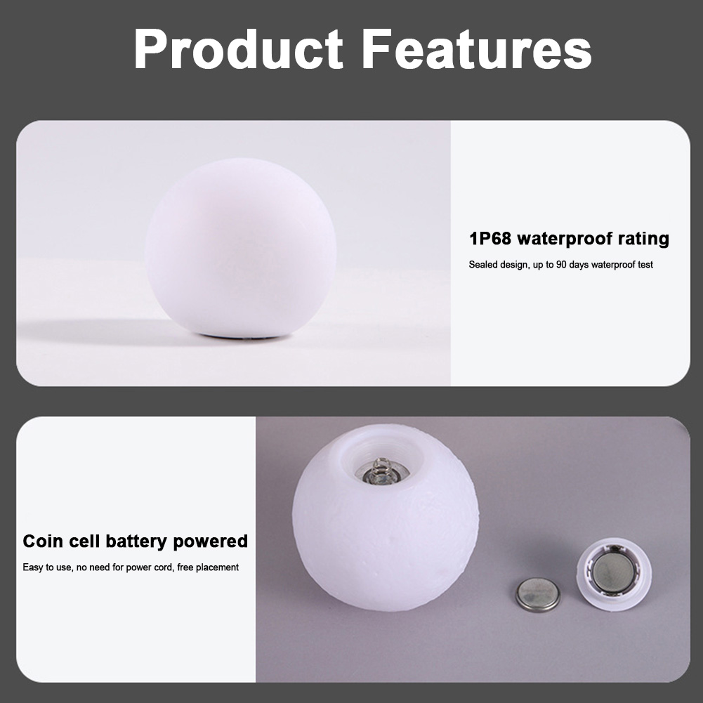 LED Glowing Ball Night Light I - огляд і ціна Outdoor Lighting Around Pool