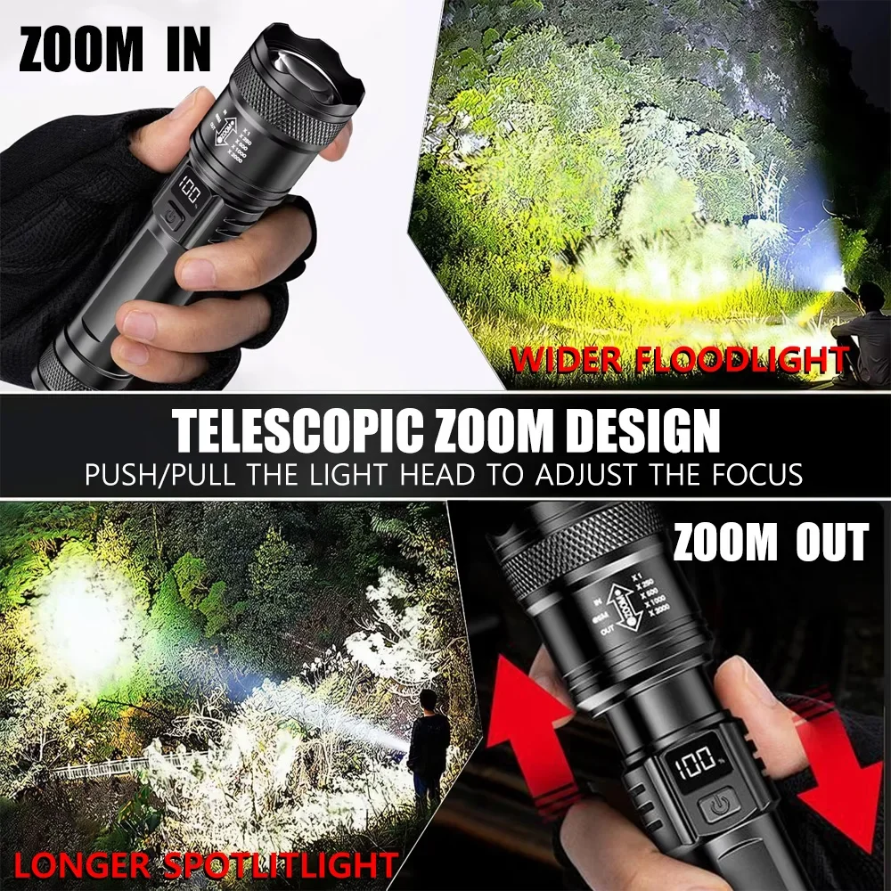 Rechargeable LED Flashlight Zo - огляд і ціна Outdoor Lighting Permanent