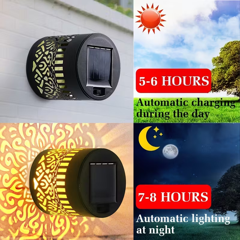 Solar LED Wall Light Mandala P - огляд і ціна Outdoor Lighting Company