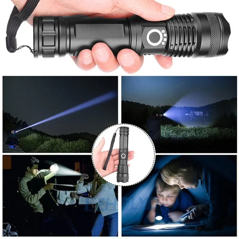 High Power XHP70 Led Flashligh - огляд і ціна Outdoor Lighting Permanent