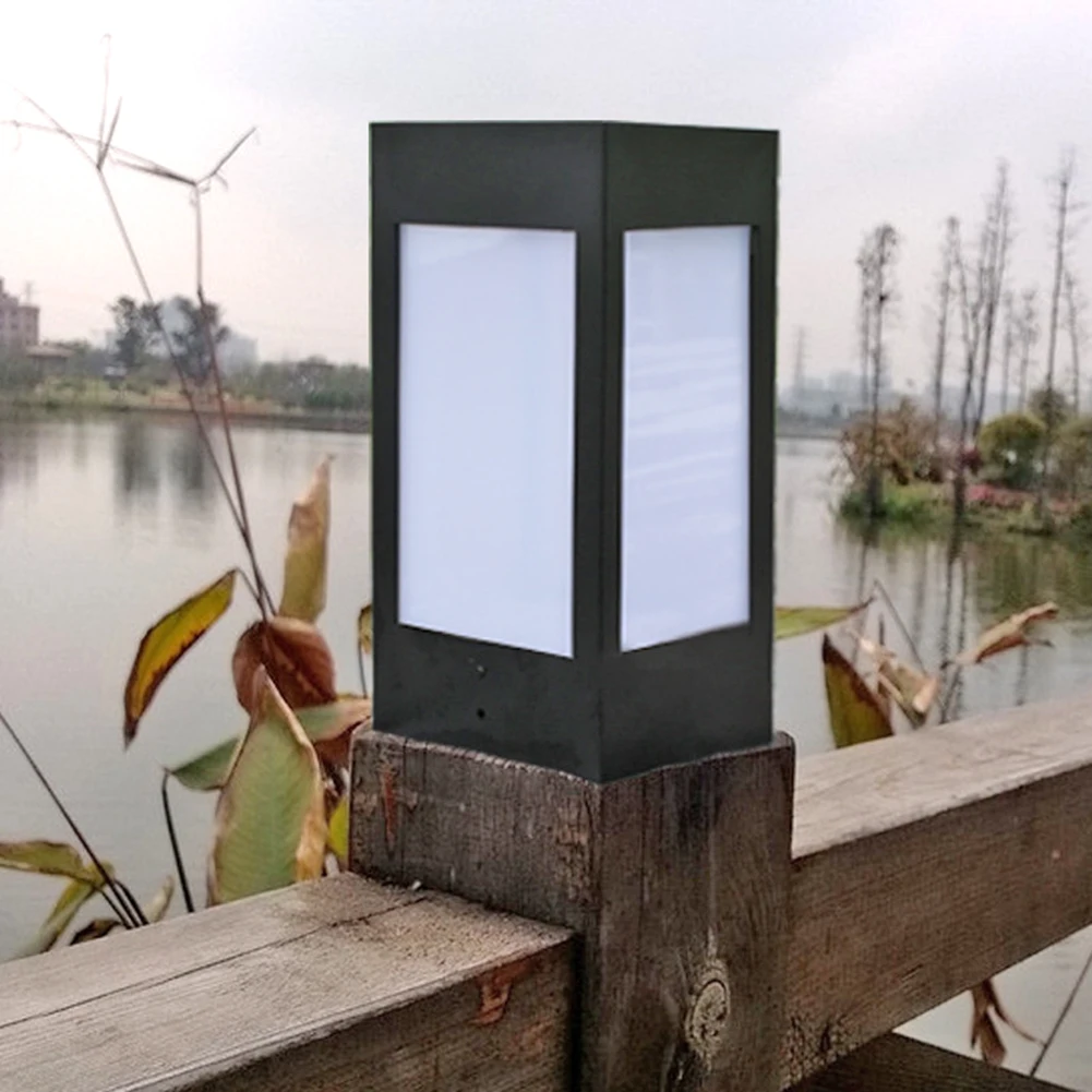 1-4PC Solar Fence Post LED Cap - огляд і ціна Post Cap Light